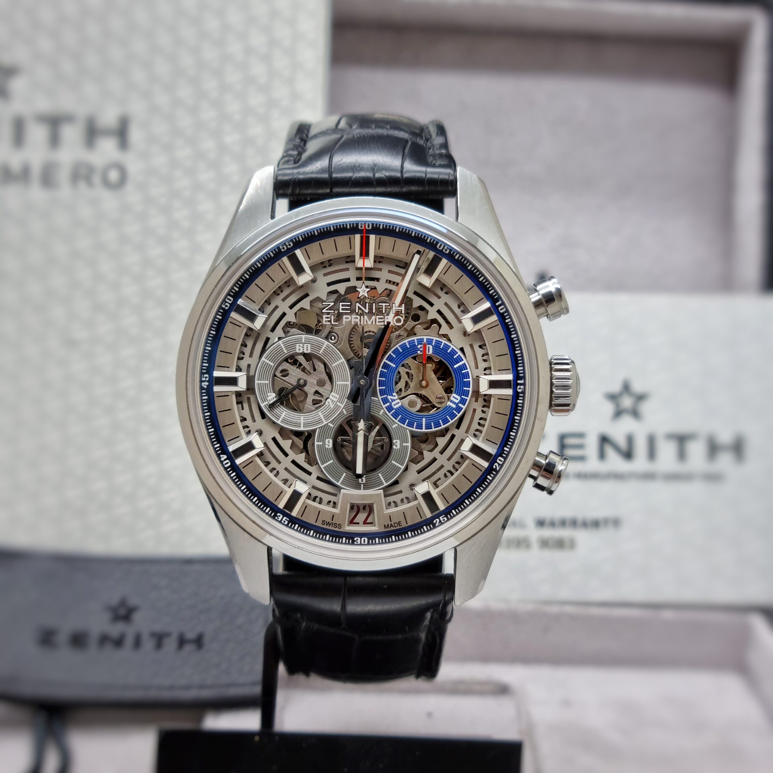 Zenith El Primero Skeleton Chronomaster