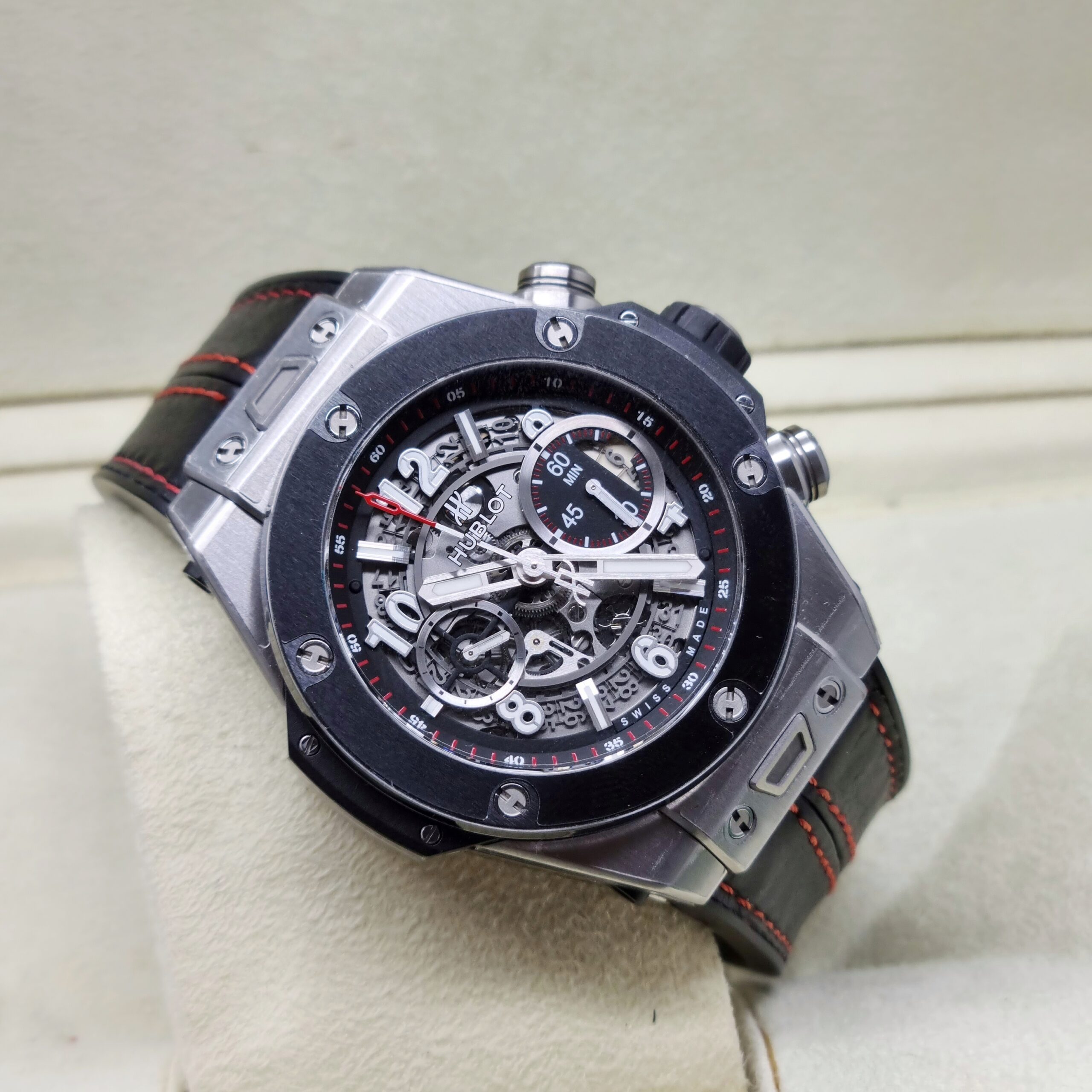 Hublot Big Bang Unico Skeleton Dial Black Ceramic