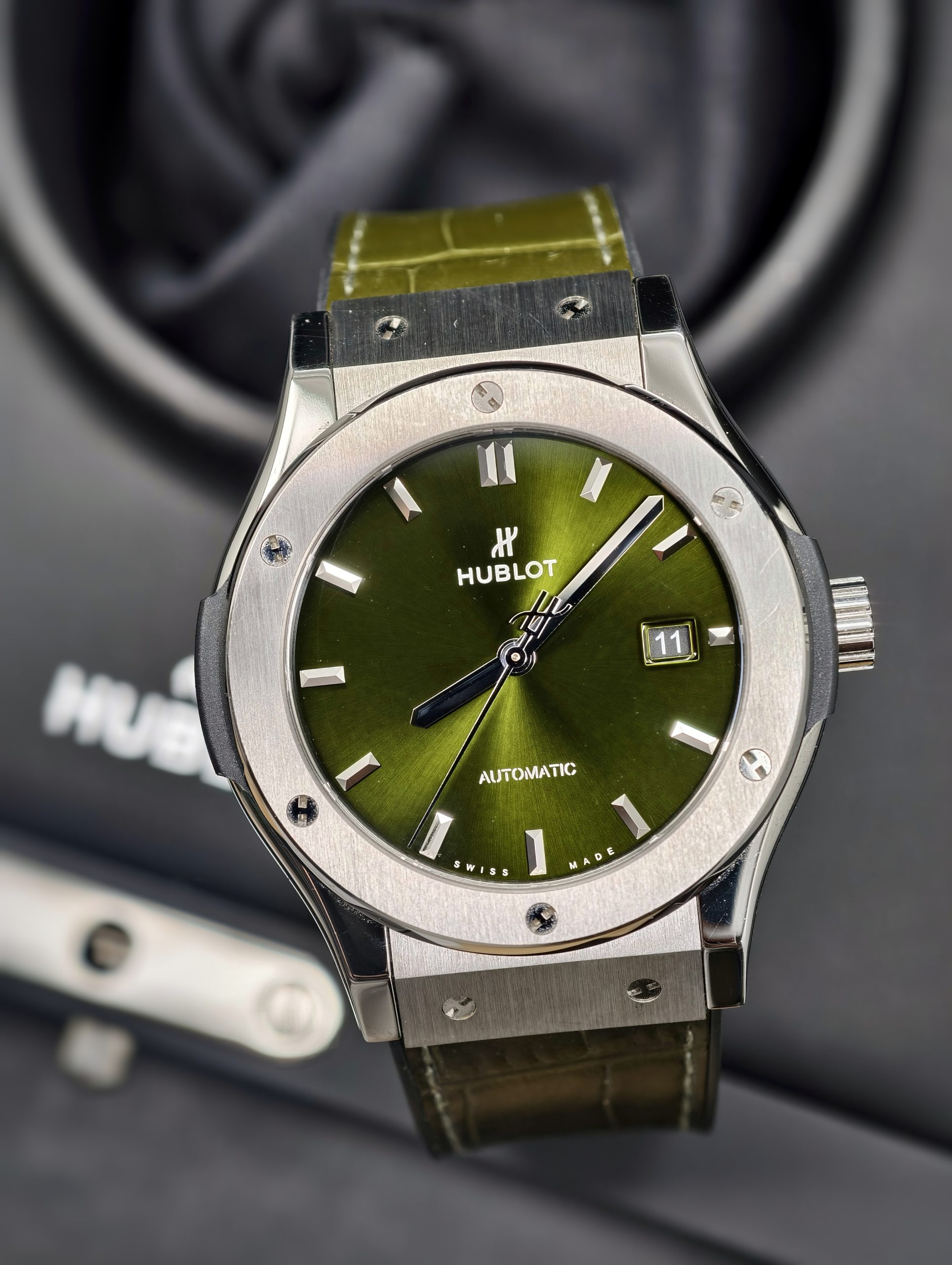 HUBLOT Classic Fusion Titanium Green