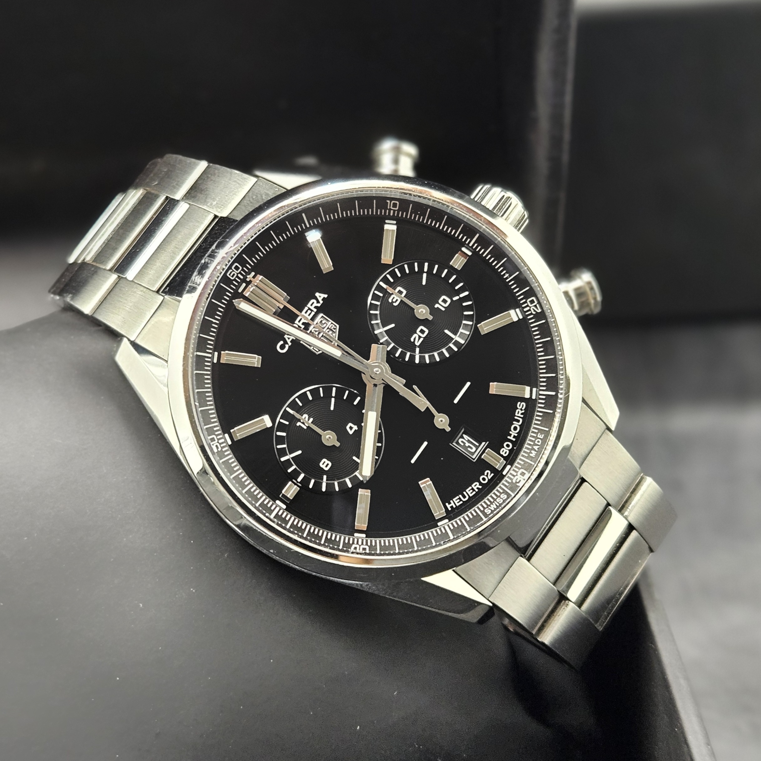 Tag Heuer Carrera Heuer 02 Chrono Black